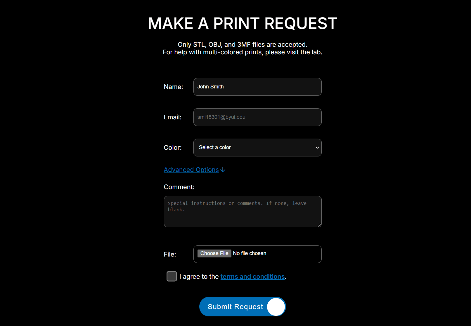 3D Print Queue